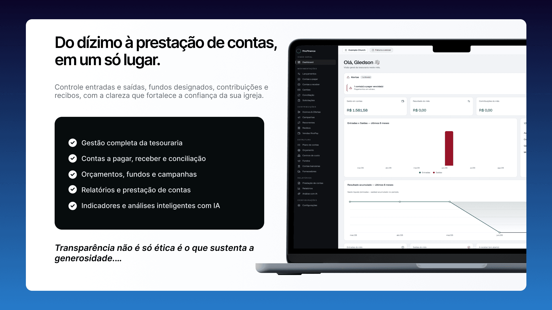 Financeiro: material oficial